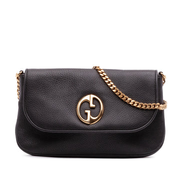 Gucci 1973 Chain Shoulder Bag Leather Medium