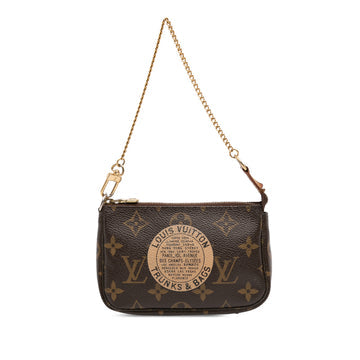Louis Vuitton Pochette Accessoires Limited Edition Monogram Canvas Mini