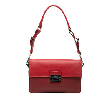 Prada Sound Bag Saffiano Leather Small