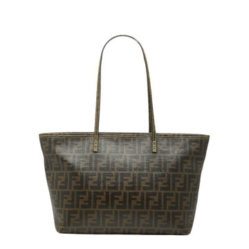 Fendi Roll Tote Zucca Coated Canvas Medium