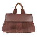 Hermes Valparaiso Bag Toile and Leather PM