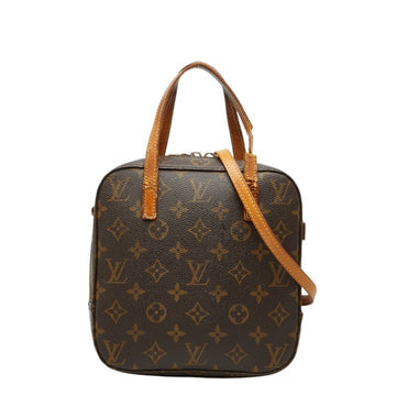 Louis Vuitton Spontini Handbag Monogram Canvas