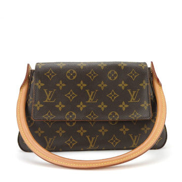 Louis Vuitton Looping Handbag Monogram Canvas Mini