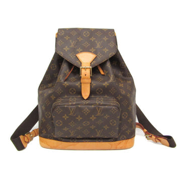 Louis Vuitton Vintage Montsouris Backpack Monogram Canvas GM