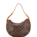 Louis Vuitton Croissant Handbag Monogram Canvas MM