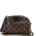 Louis Vuitton Be Alma Chain Handbag Monogram Canvas