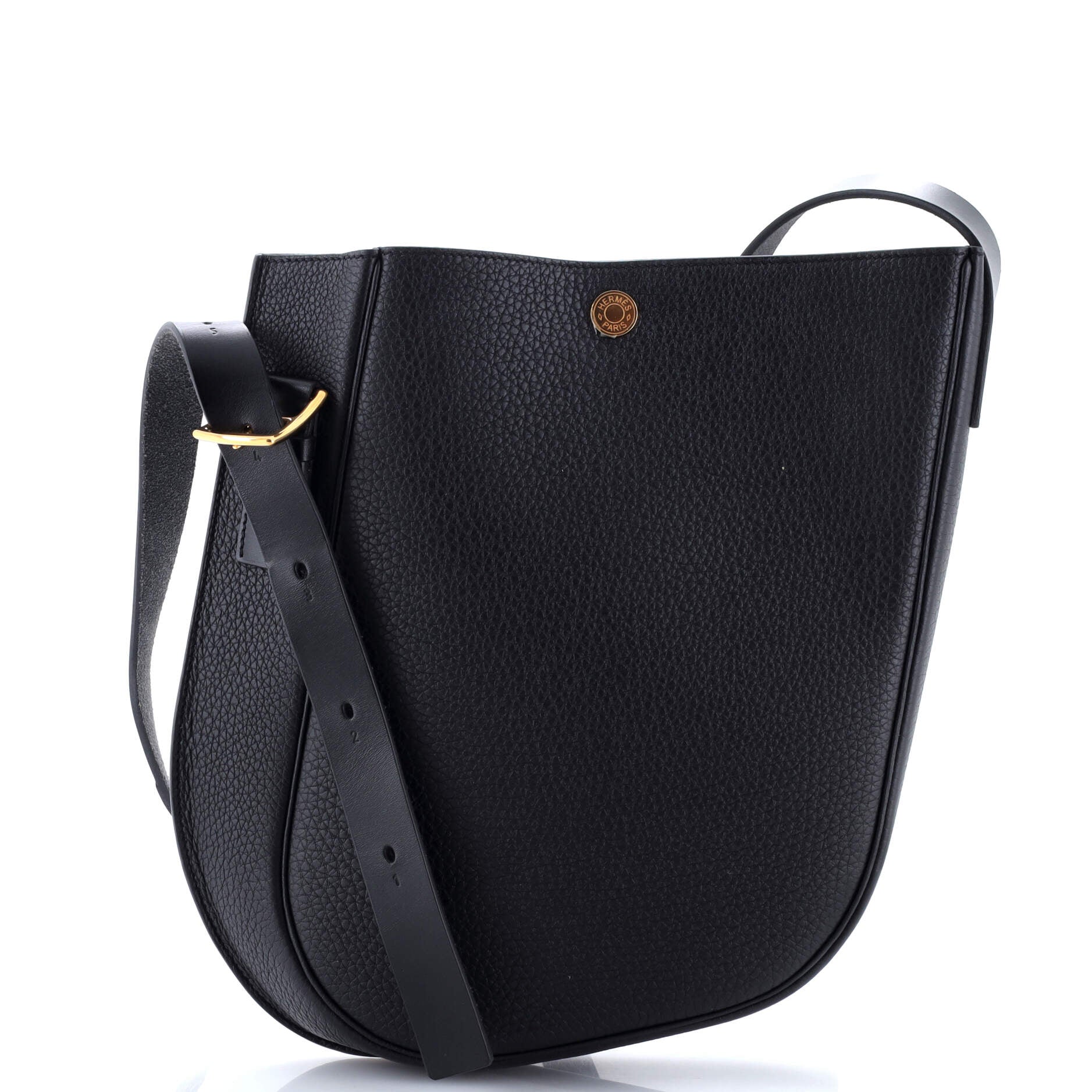 Hermes Perspective Cavaliere Bag Togo and Vache Hunter 28