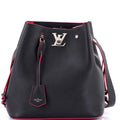 Louis Vuitton Lockme Bucket Bag Leather