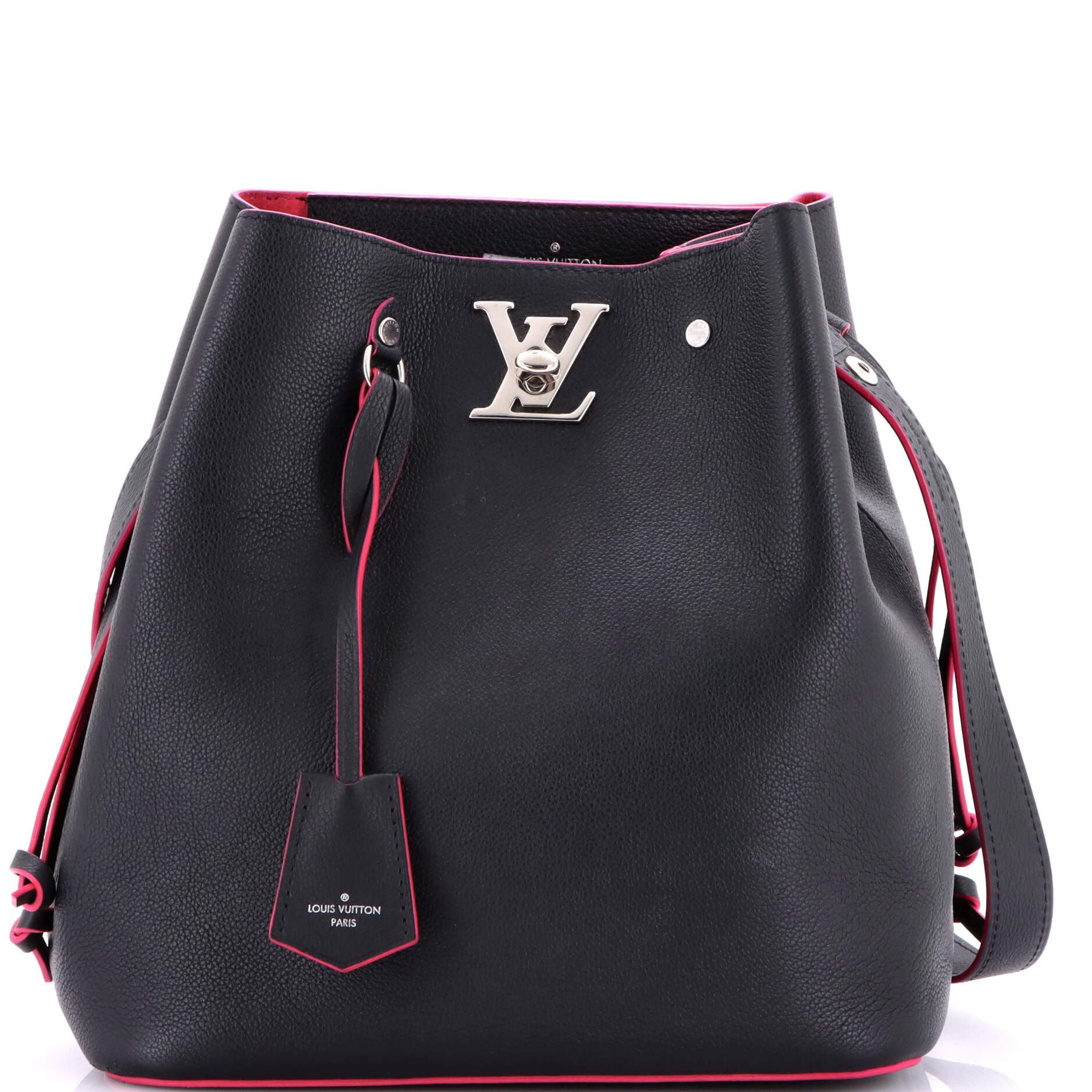 Louis Vuitton Lockme Bucket Bag Leather