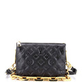 Coussin Bag Monogram Embossed Lambskin BB