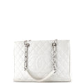 Chanel Grand Shopping Tote Quilted Caviar