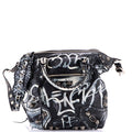 Le Cagole Graffiti Men Tote Leather Medium