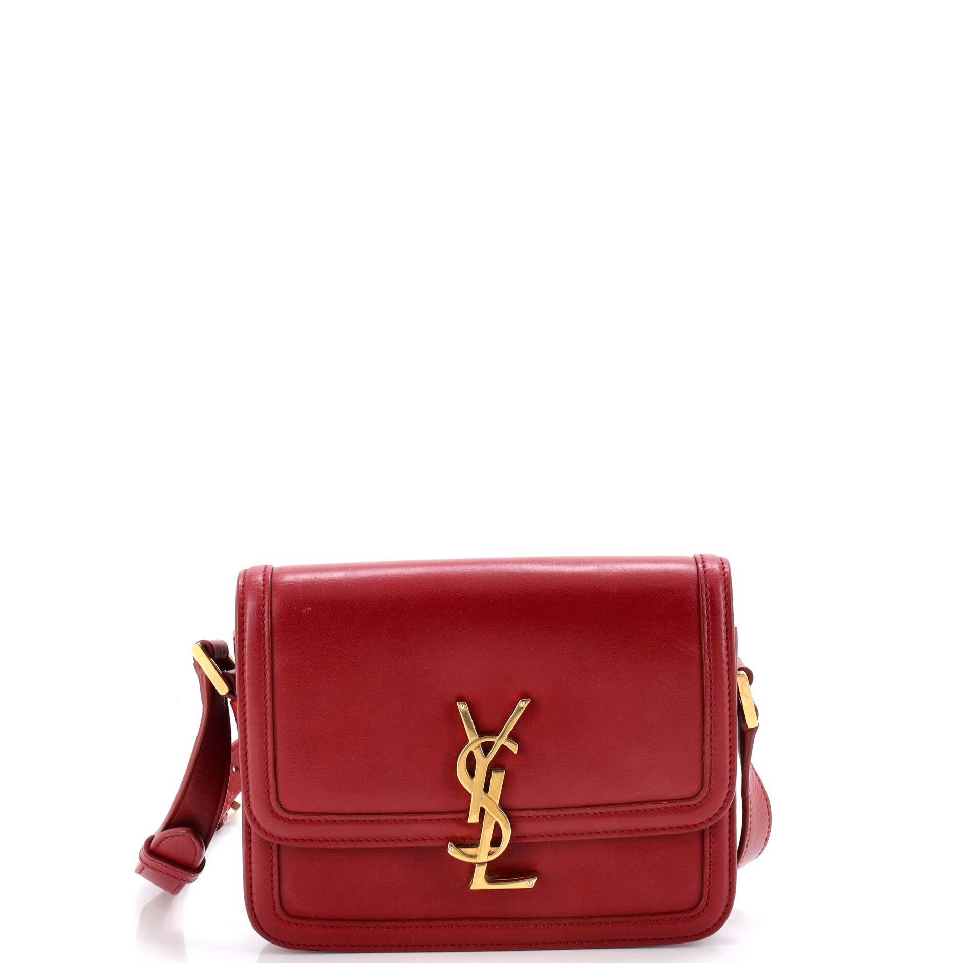 Saint Laurent Solferino Bag Leather Small