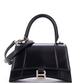 Hourglass Top Handle Bag Leather Small