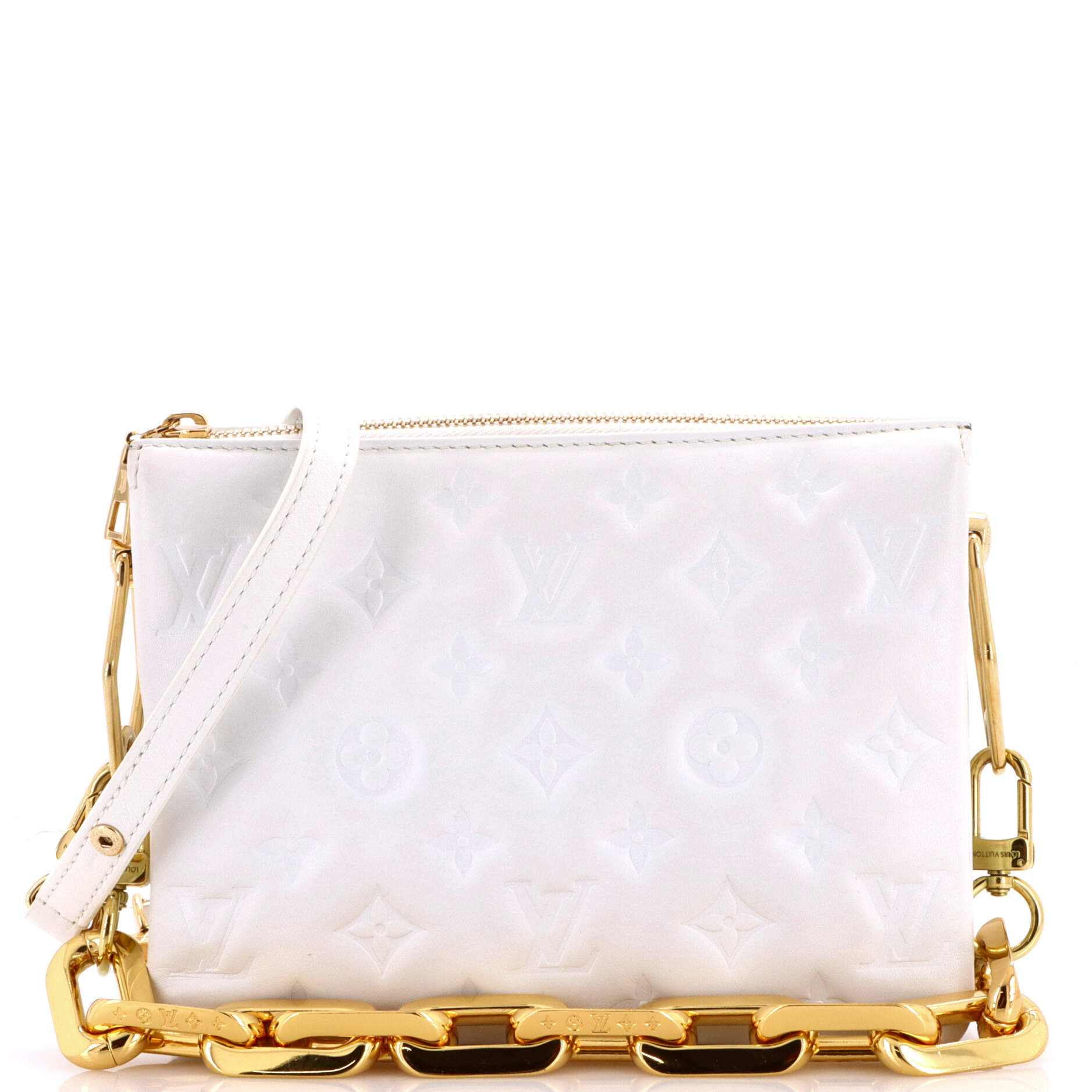 Louis Vuitton Coussin Bag Monogram Embossed Lambskin BB