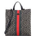 Gucci Convertible Soft Open Tote Caleido GG Coated Canvas