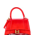 Hourglass Top Handle Bag Leather Small