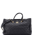 Chanel Coco Handle Shopping Tote Quilted Caviar Large