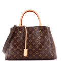 Montaigne Handbag Monogram Canvas MM