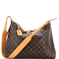 Louis Vuitton CarryAll Hobo Monogram Canvas MM