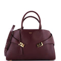 Salvatore Ferragamo Hug Top Handle Bag Leather Large