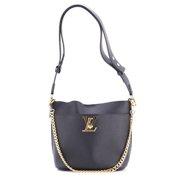Lock and Walk Bucket Bag Leather