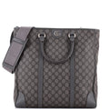 Gucci Ophidia Convertible Tote GG Coated Canvas Medium