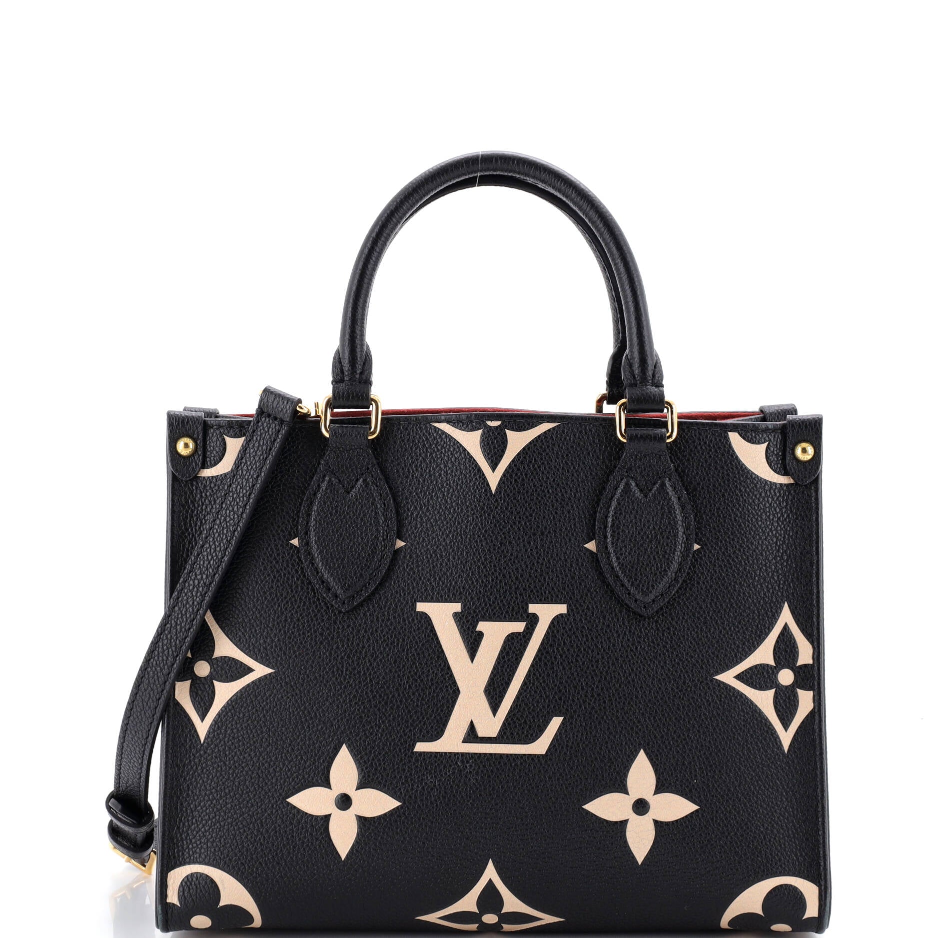 Louis Vuitton OnTheGo Tote Bicolor Monogram Empreinte Giant PM
