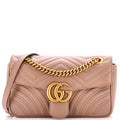 Gucci GG Marmont Flap Bag Matelasse Leather Medium