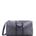 Louis Vuitton Keepall Bandouliere Bag Damier Graphite 45