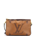 Double Zip Pochette Reverse Monogram Giant