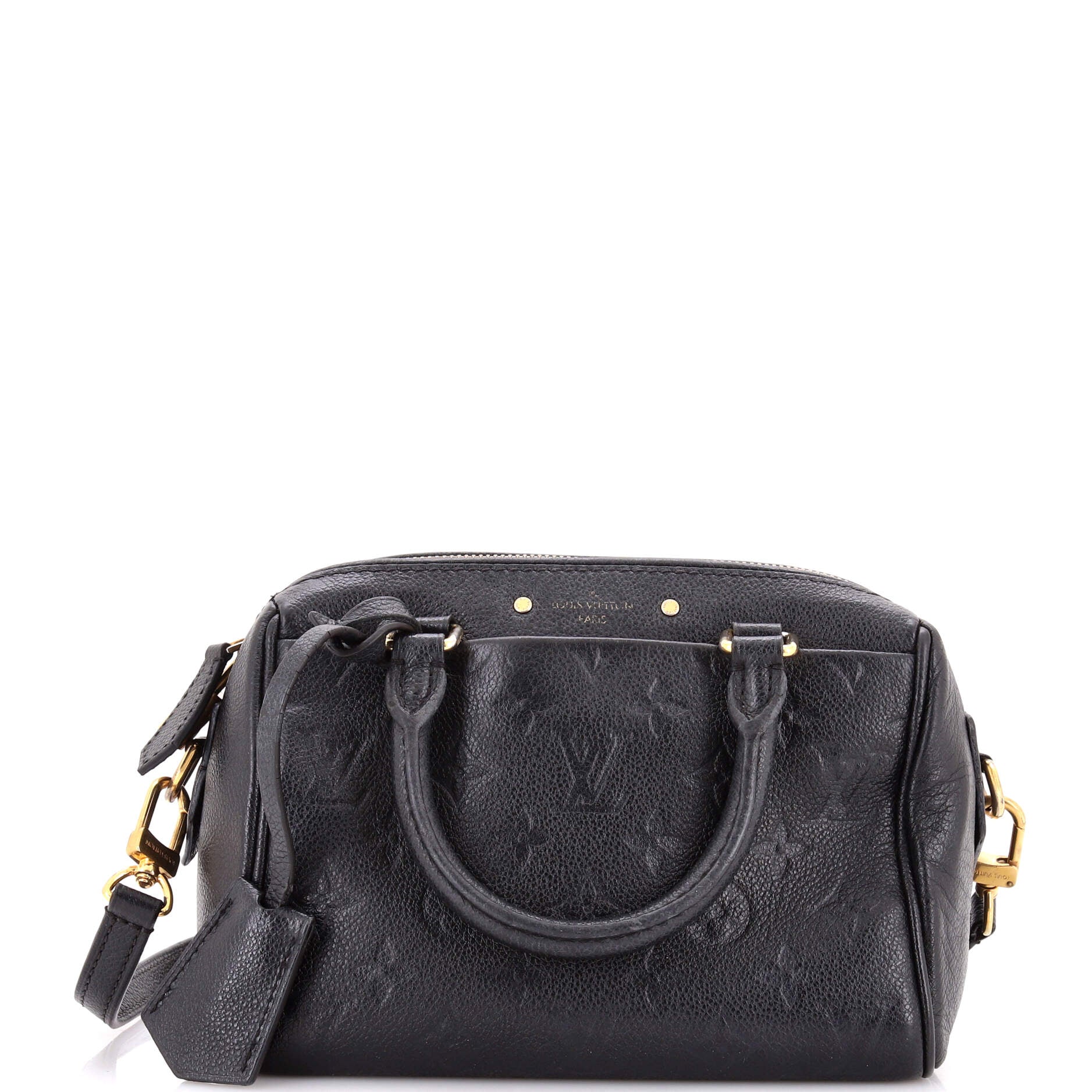 Louis Vuitton Speedy Bandouliere NM Bag Monogram Empreinte Leather 20