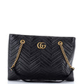 Gucci GG Marmont Zip Tote Matelasse Leather Medium