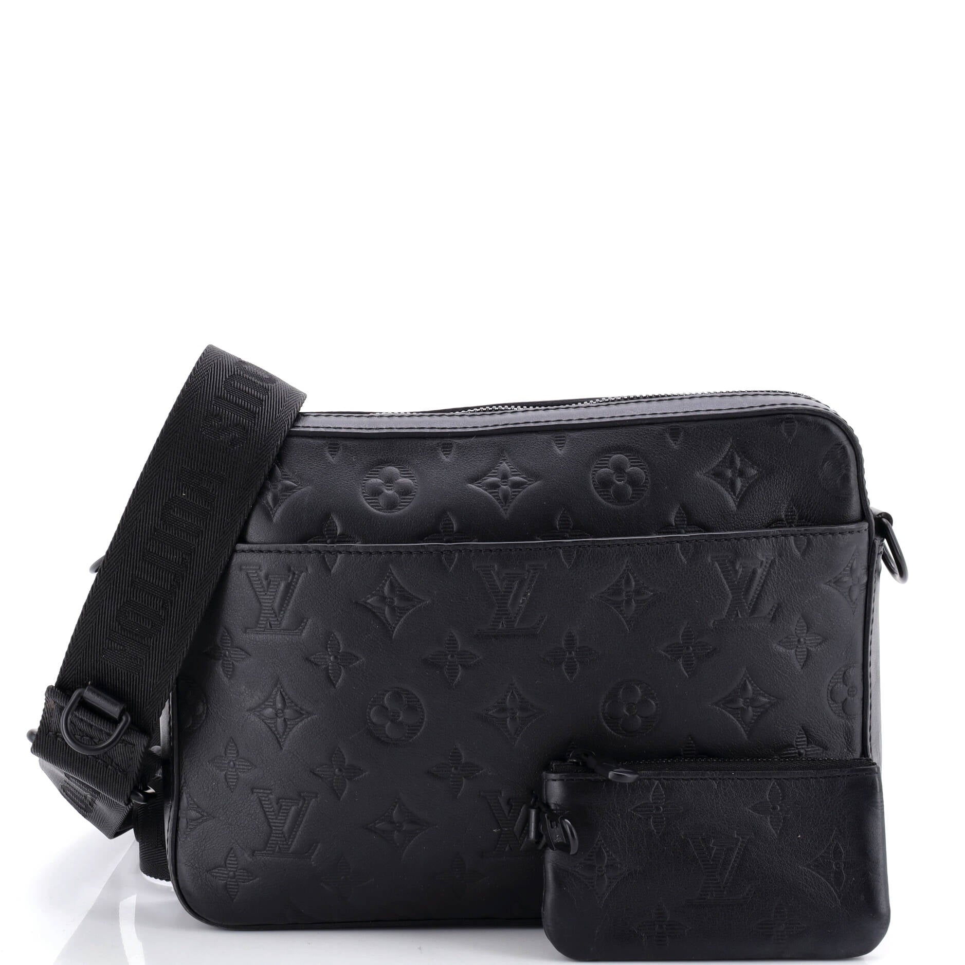 Louis Vuitton Duo Messenger Bag Monogram Shadow Leather