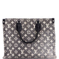 OnTheGo Tote Monogram Jacquard Denim MM