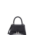 Hourglass Top Handle Bag Leather Small