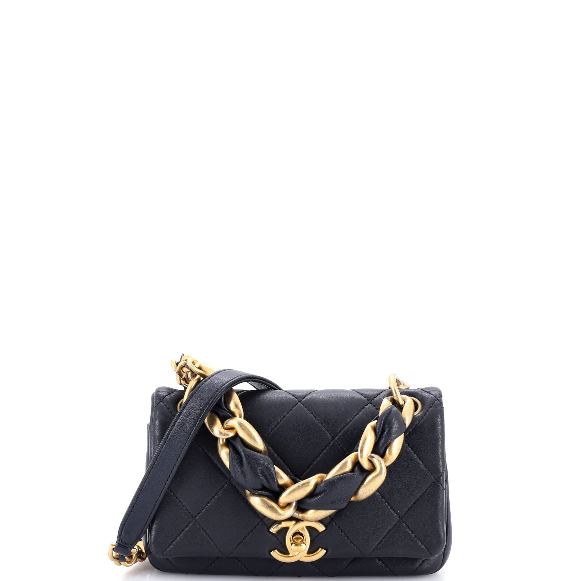 Chanel Chain Is More Flap Bag Quilted Lambskin Small