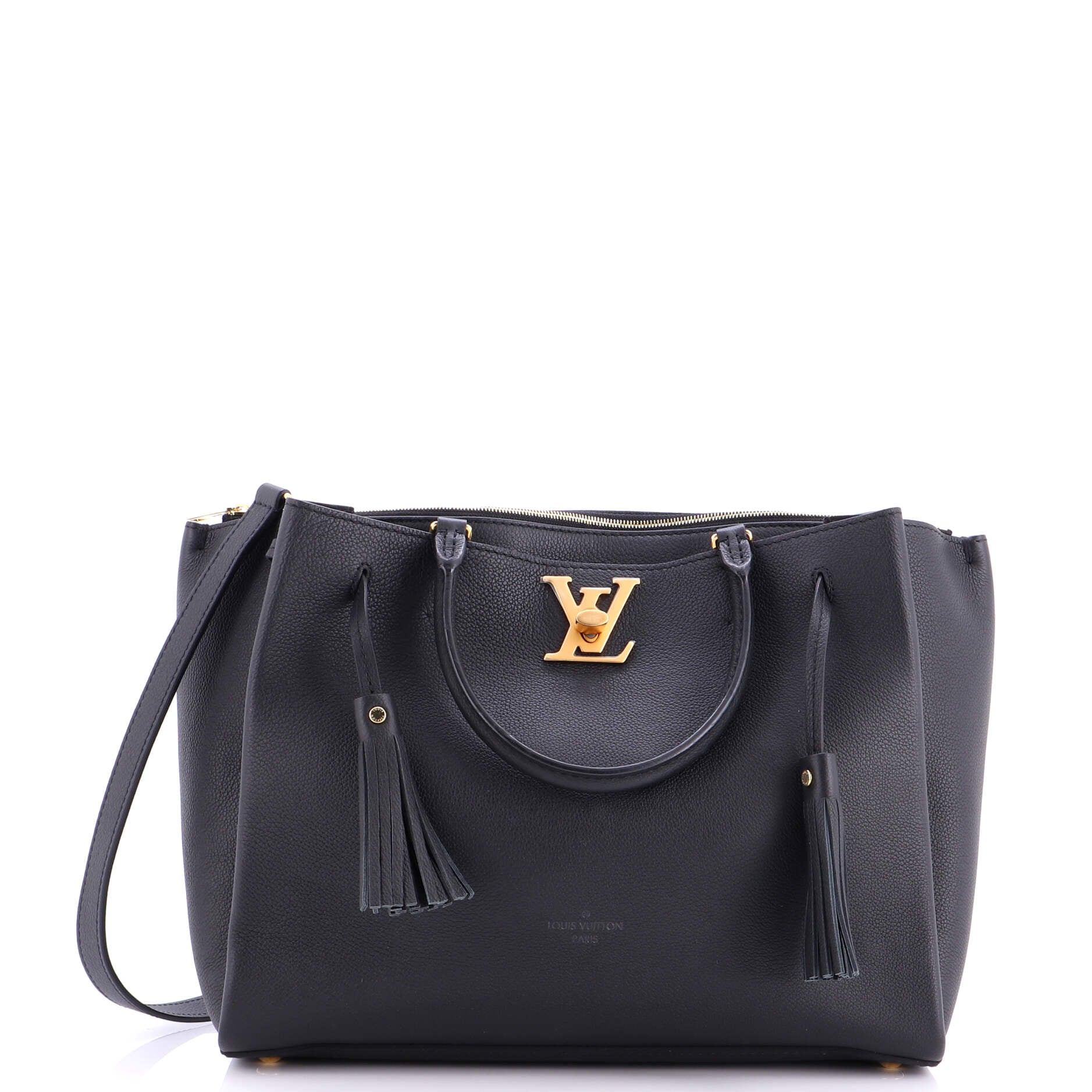 Louis Vuitton Lockmeto Handbag Leather