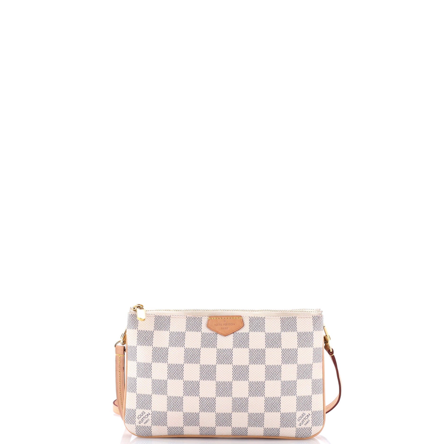 Louis Vuitton Double Zip Pochette Damier