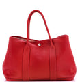Hermes Garden Party Tote Leather with Printed Interior 36