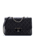 Chanel Beauty Lock Flap Bag Quilted Sheepskin Large