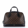 Dora Handbag Monogram Canvas and Calfskin MM