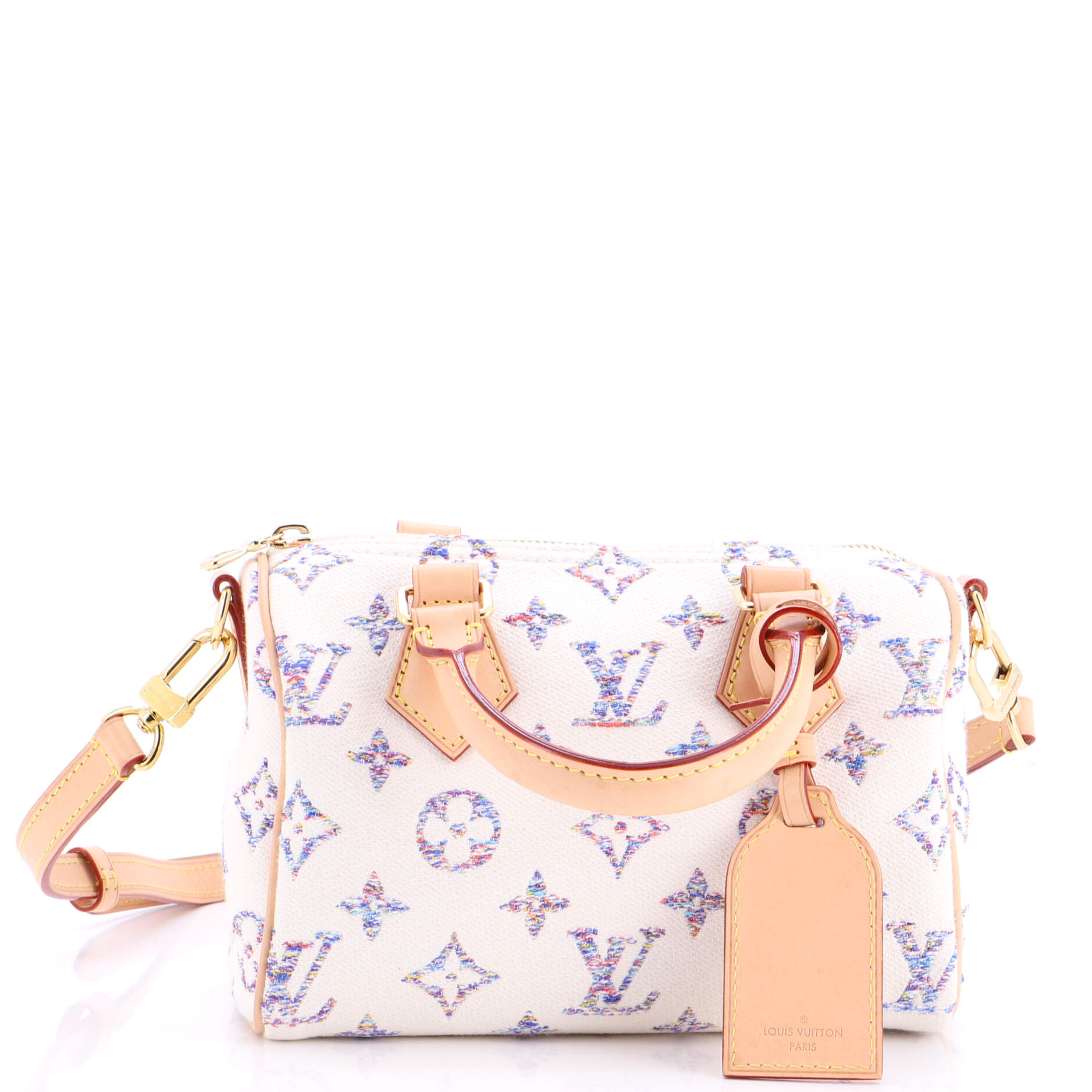 Louis Vuitton Speedy Bandouliere Bag Multicolor Monogram Jacquard 20