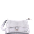 Downtown Soft Hourglass Shoulder Bag Leather Small