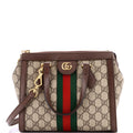 Gucci Ophidia Top Handle Tote GG Coated Canvas Small