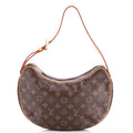 Croissant Handbag Monogram Canvas MM
