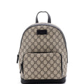 Gucci Zip Pocket Backpack GG Coated Canvas Small