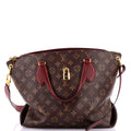 Louis Vuitton Flower Zipped Tote Monogram Canvas MM