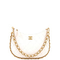 Chanel CC Chain Around Hobo Quilted Lambskin