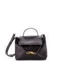 Bottega Veneta Ciao Ciao Top Handle Bag Leather with Intrecciato Detail Small